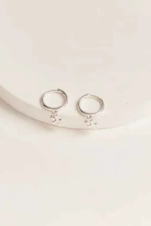 Hope Huggie Earrings